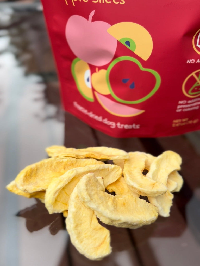 Nibbles Freeze-dried Apple Slices | A 100% Natural, Healthy Dog Treat Alternative