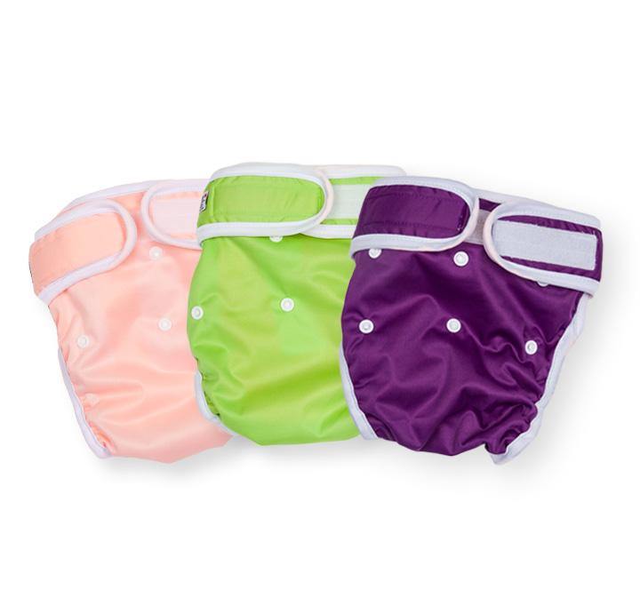 Washable Wonders™ Dog Diapers (Female - No Tail Hole)-1