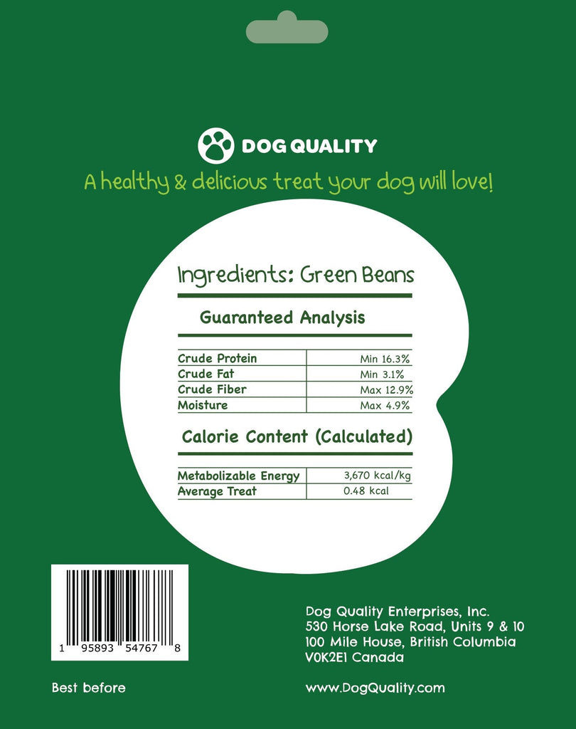 Nibbles Freeze-dried Green Beans | A 100% Natural, Healthy Dog Treat Alternative